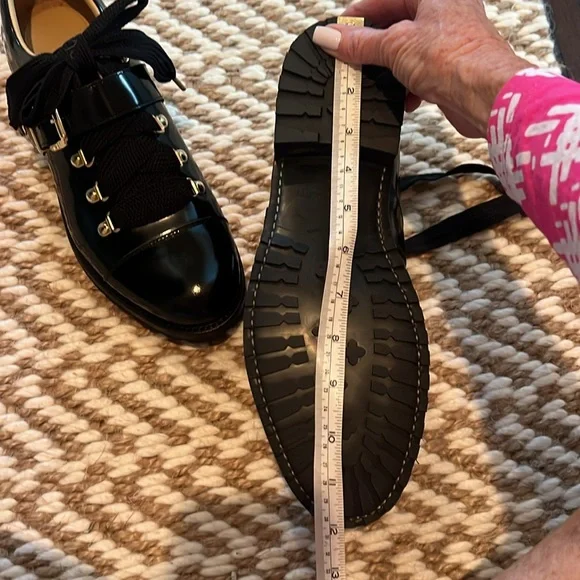 Elegant Black Patent Leather Mr Logan Oxford from The Office of Angela Scott - Picture 13 of 13